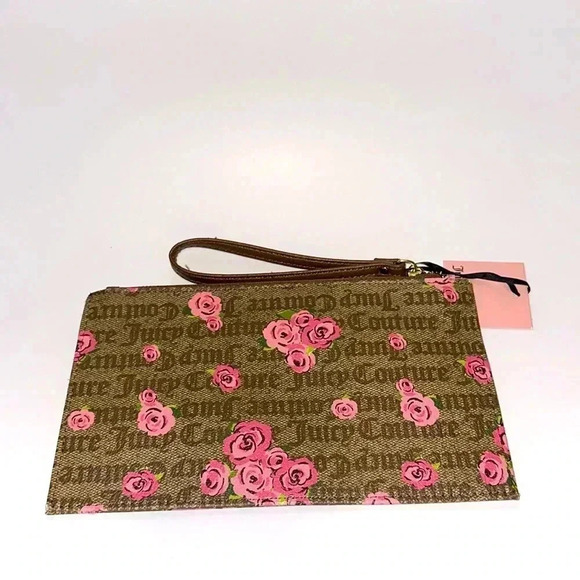 Juicy Couture Brown wristlet bag wallet - Picture 2 of 8